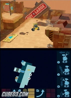 Screenshot for Wall-E on Nintendo DS