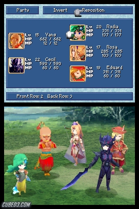 Screenshot for Final Fantasy IV on Nintendo DS