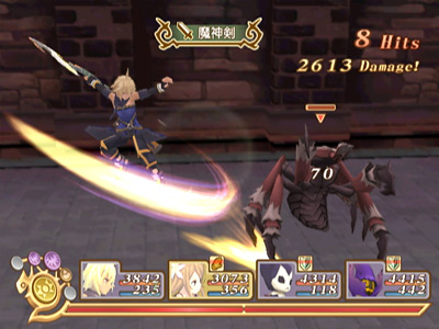 Screenshot for Tales of Symphonia: Dawn of the New World on Wii