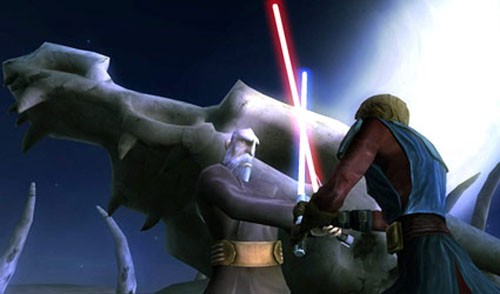 Screenshot for Star Wars The Clone Wars: Lightsaber Duels (Hands-On) on Wii