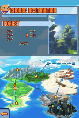 Screenshot for Roogoo: Attack (Hands-On) on Nintendo DS