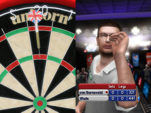 Screenshot for PDC World Championship Darts 2009 on Wii