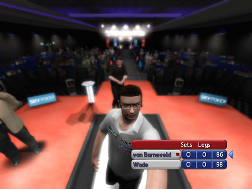 Screenshot for PDC World Championship Darts 2009 on Wii