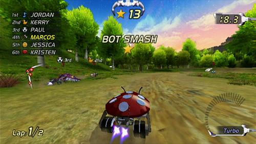 Image for Excitebots - Online Mode Wii Screens