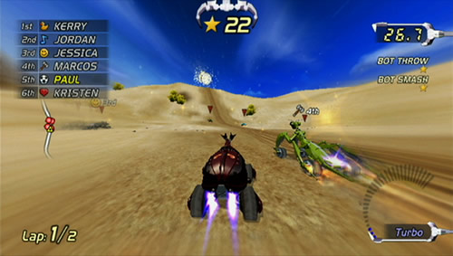 Image for Excitebots - Online Mode Wii Screens