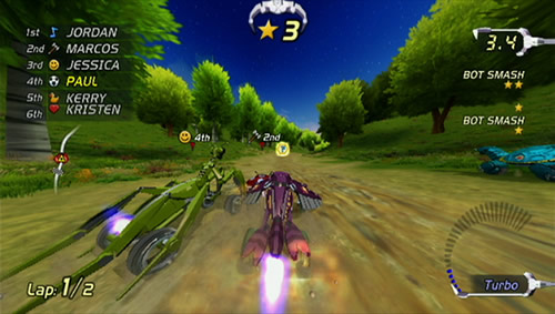 Image for Excitebots - Online Mode Wii Screens