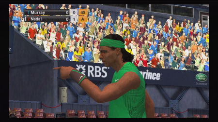 Screenshot for Virtua Tennis 2009 (Hands-On) on Wii