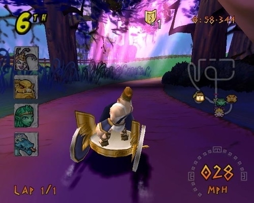 Screenshot for Heracles Chariot Racing on Wii