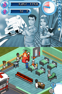 Screenshot for Hysteria Hospital: Emergency Ward on Nintendo DS