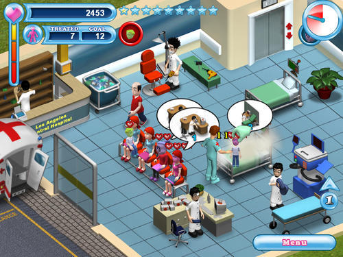 Screenshot for Hysteria Hospital: Emergency Ward on Wii