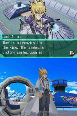 Screenshot for Yu-Gi-Oh! Stardust Accelerator: World Championship 2009 on Nintendo DS