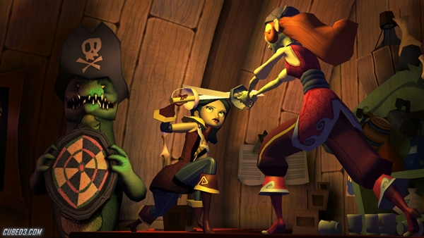 Screenshot for Tales of Monkey Island Episode 4: The Trial and Execution of Guybrush Threepwood on Wii