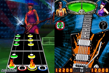 Screenshot for Guitar Hero On Tour: Modern Hits on Nintendo DS