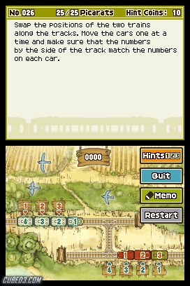 Screenshot for Professor Layton and Pandora's Box on Nintendo DS