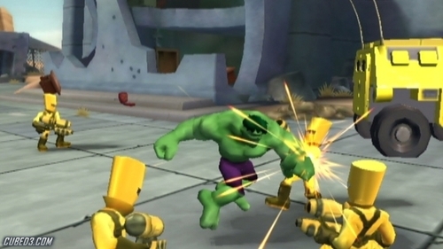 Screenshot for Marvel Super Hero Squad: The Infinity Gauntlet on Wii