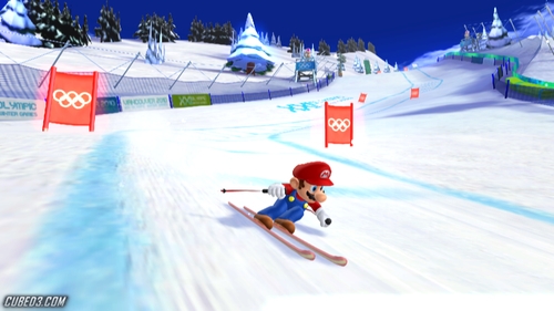 Screenshot for Mario & Sonic at the Winter Olympic Games on Wii