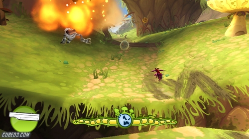 Screenshot for Spore Hero (Hands-On) on Wii