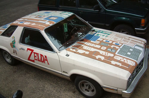 Image for Legend of Zelda Fan Car Up for Sale