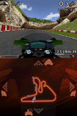 Screenshot for Moto Racer DS on Nintendo DS