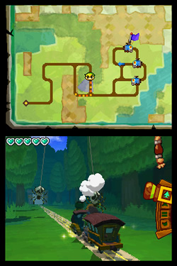 Screenshot for The Legend of Zelda: Spirit Tracks on Nintendo DS