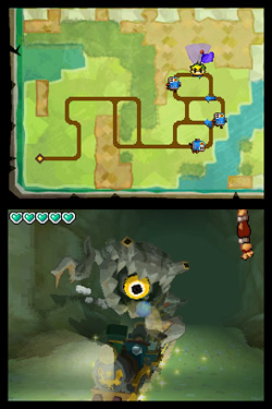 Screenshot for The Legend of Zelda: Spirit Tracks on Nintendo DS
