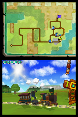 Screenshot for The Legend of Zelda: Spirit Tracks on Nintendo DS