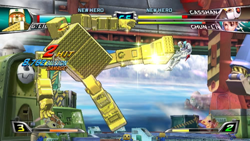 Screenshot for Tatsunoko VS Capcom: Ultimate All-Stars on Wii