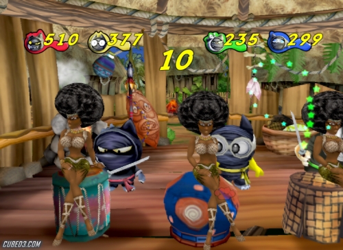 Screenshot for  Ninja Captains (Hands-On) on Wii