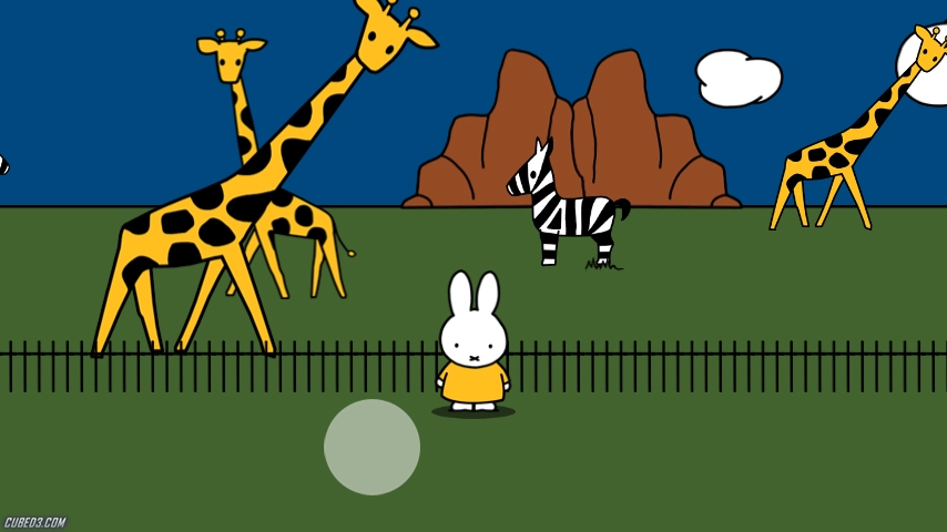 Screenshot for Miffy's World on Wii