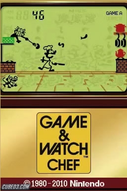 Screenshot for Game & Watch: Chef on Nintendo DS