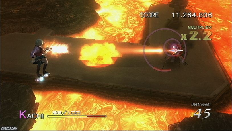 Screenshot for Sin and Punishment 2: Successor of the Skies on Wii