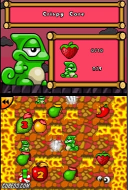 Screenshot for Super Yum Yum Puzzle Adventures on Nintendo DS