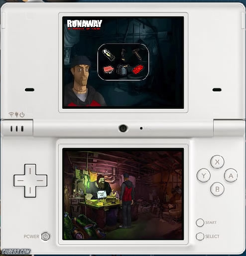 Screenshot for Runaway: A Twist of Fate on Nintendo DS