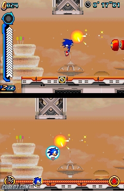 Screenshot for Sonic Colours on Nintendo DS