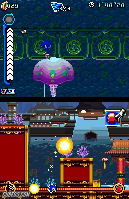Screenshot for Sonic Colours on Nintendo DS