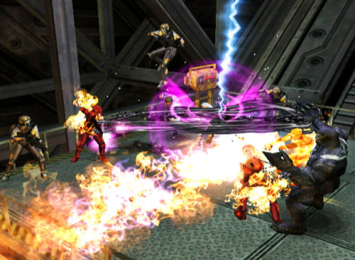 Screenshot for Marvel: Ultimate Alliance 2 on Wii