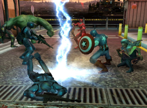 Screenshot for Marvel: Ultimate Alliance 2 on Wii