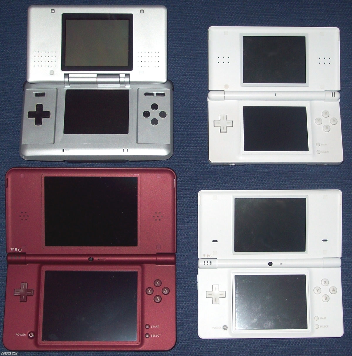 Nintendo Dsi Vs Dsi Xl Comparison Chart