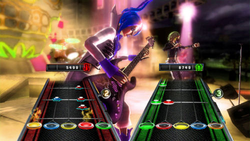 Screenshot for Guitar Hero 5 on Wii