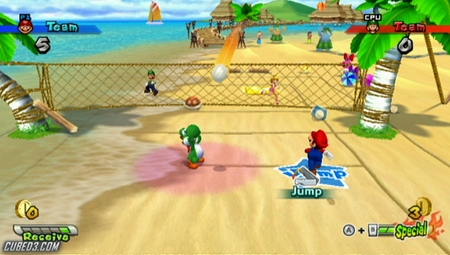 Screenshot for Mario Sports Mix (Hands-On) on Wii