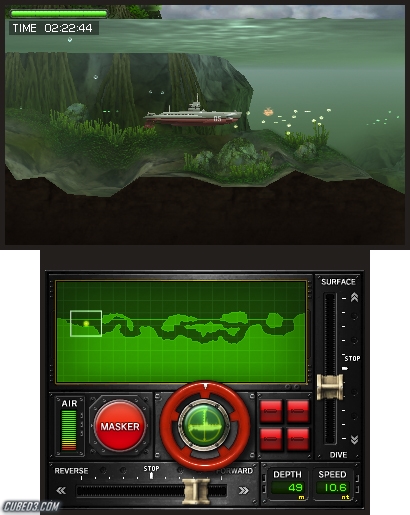 Screenshot for Steel Diver on Nintendo 3DS