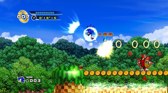 Screenshot for Sonic the Hedgehog 4 - Episode I on Wii