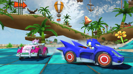 Screenshot for Sonic & SEGA All-Stars Racing on Wii