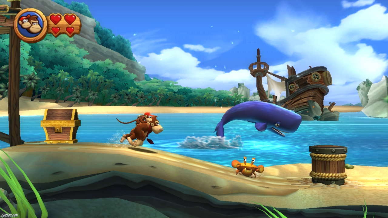 Screenshot for Donkey Kong Country Returns on Wii