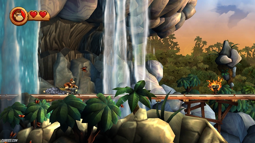 Screenshot for Donkey Kong Country Returns on Wii