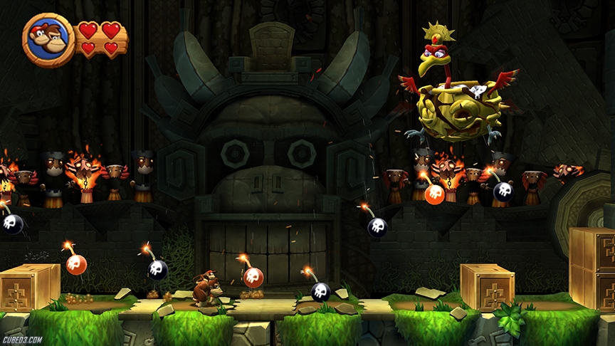 Screenshot for Donkey Kong Country Returns on Wii