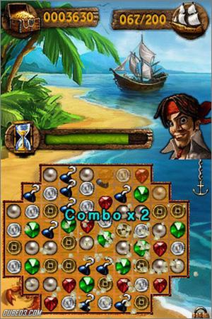Screenshot for Jewels of the Tropical Lost Island on Nintendo DS