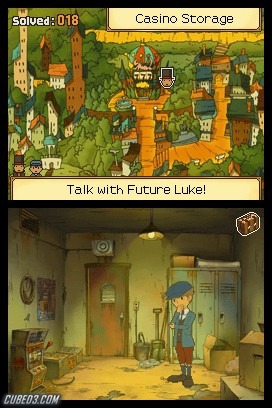 Screenshot for Professor Layton and the Lost Future on Nintendo DS