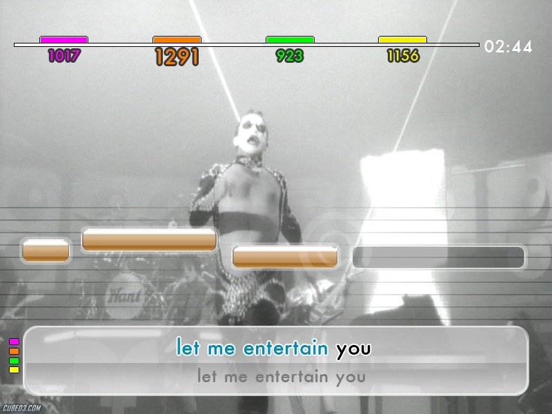 Screenshot for We Sing Robbie Williams on Wii