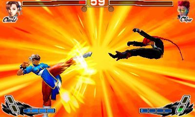 Image for Over the Shoulder View in Street Fighter IV 3DS